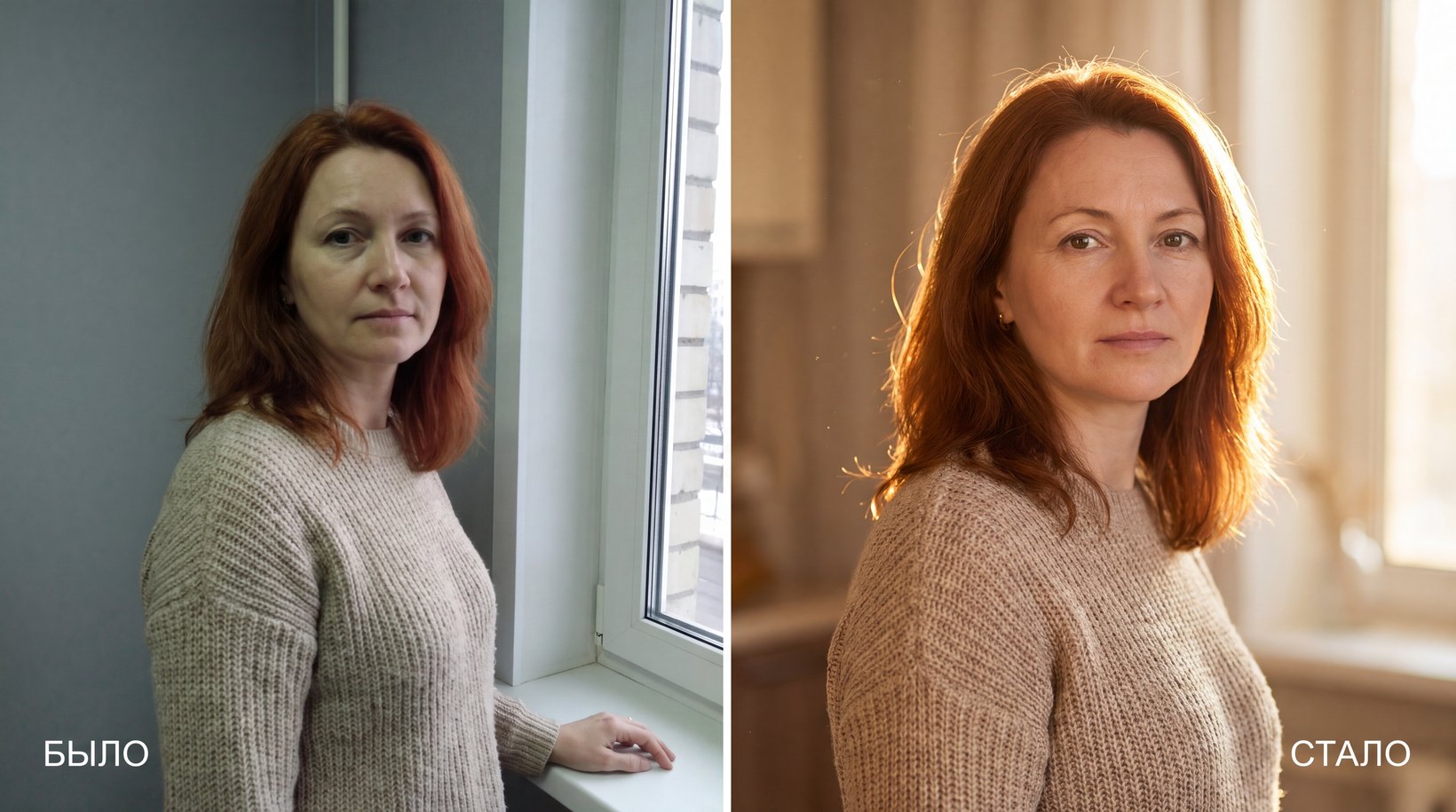 Обработка фотографии в Умнетикс Арт — было и стало